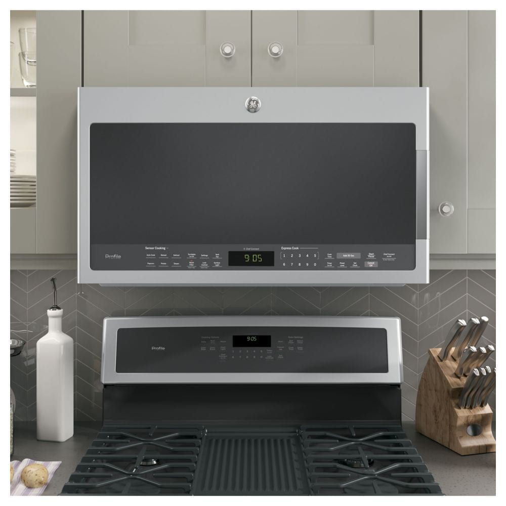 GE Over-The-Range Microwave Oven Stainless Steel PVM2188SJC