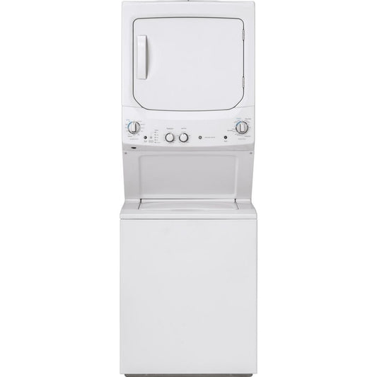 GE 27 Inch Unitized Washer/Dryer, 4.4 cu. ft Washer & 5.9 cu. ft Dryer - GUD27ESMMWW