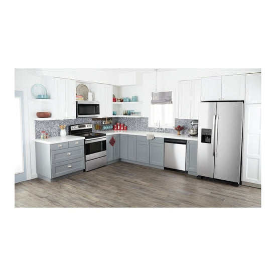 Amana 33 Inch Side-by-Side Refrigerator with Dual Pad External Ice and Water Dispenser, Stainless Steel - ASI2175GRS