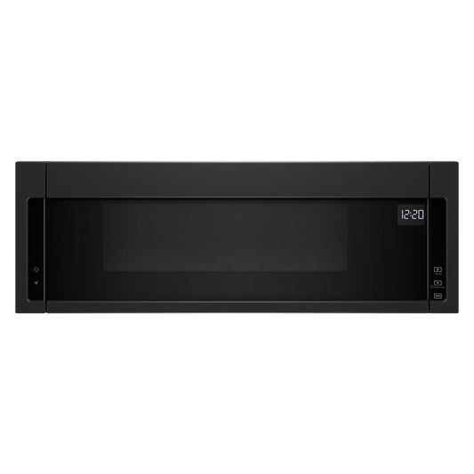 Whirlpool Low Profile Over-the-Range Microwave, 1.1 cu. ft., Black - YWML55011HB