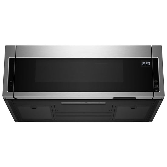 Whirlpool 30 Inch Low Profile Over-the-Range Microwave, Stainless Steel - YWML55011HS