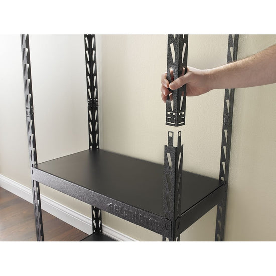 Gladiator EZ Connect 30 Inch Rack with Four 15 Inch Shelves, Hammered Granite - YGRC304RGG