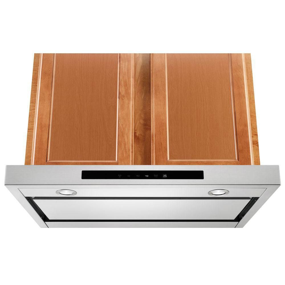 KitchenAid 30-inch Low Profile Under Cabinet Range Hood in Stainless Steel - KVUB400GSS