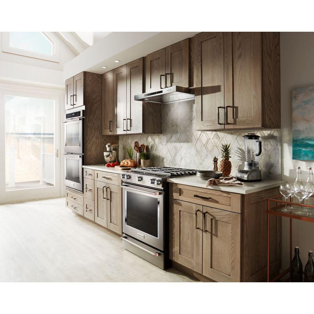 KitchenAid 30-inch Low Profile Under Cabinet Range Hood in Stainless Steel - KVUB400GSS