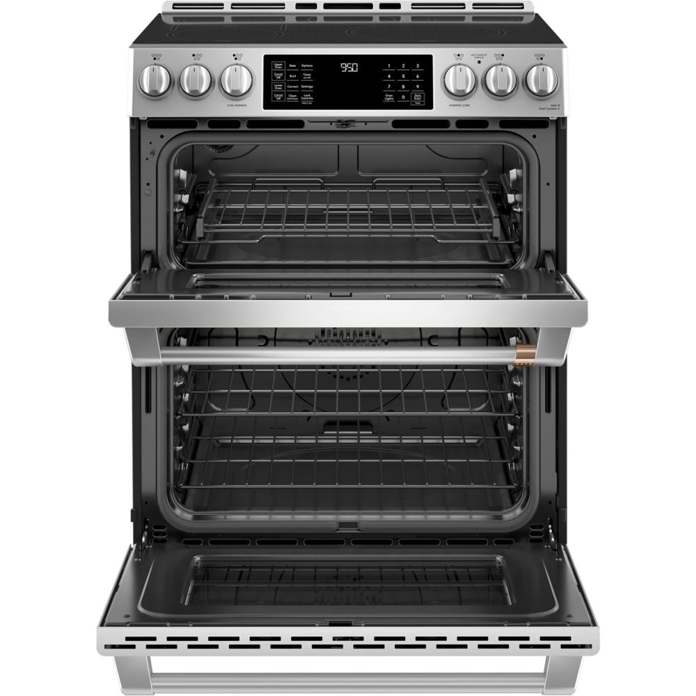 Café Slide-in Smart Induction Range with True Convection - CCHS950P2MS1