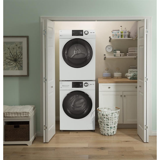 GE 24 Inch 4.1 cu. ft. Vented Dryer, White - GFD14JSINWW