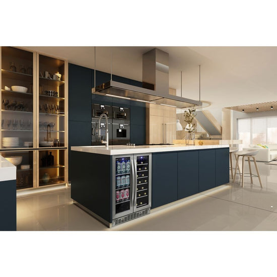Danby 5.2 cu. ft. French Door Wine & Beverage Center - DBC052A1BSS-RF
