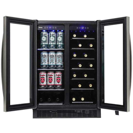 Danby 5.2 cu. ft. French Door Wine & Beverage Center - DBC052A1BSS-RF