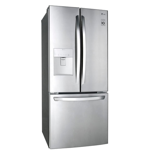LG 22 cu. ft. French Door Refrigerator, Stainless Steel - LCFS22EXS