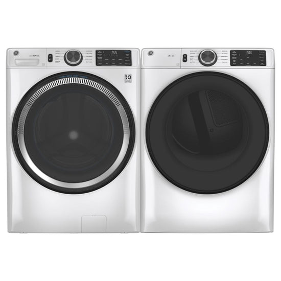 GE 28 Inch Front Load Electric Dryer 7.8 cu. ft., White - GFD55ESMNWW