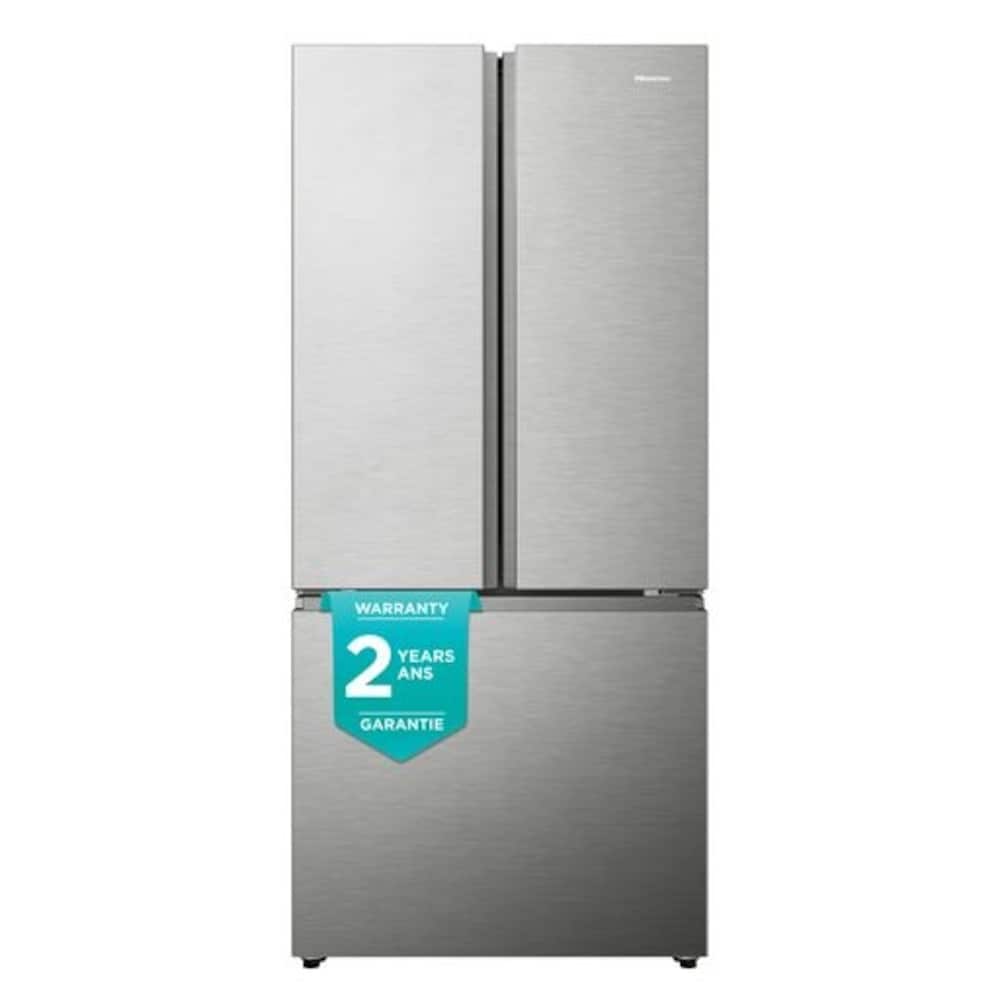 Hisense 29.9-inch 20.8 cu. ft. French-Door Refrigerator with Inverter Compressor and LED Lighting - RF210N6ASE