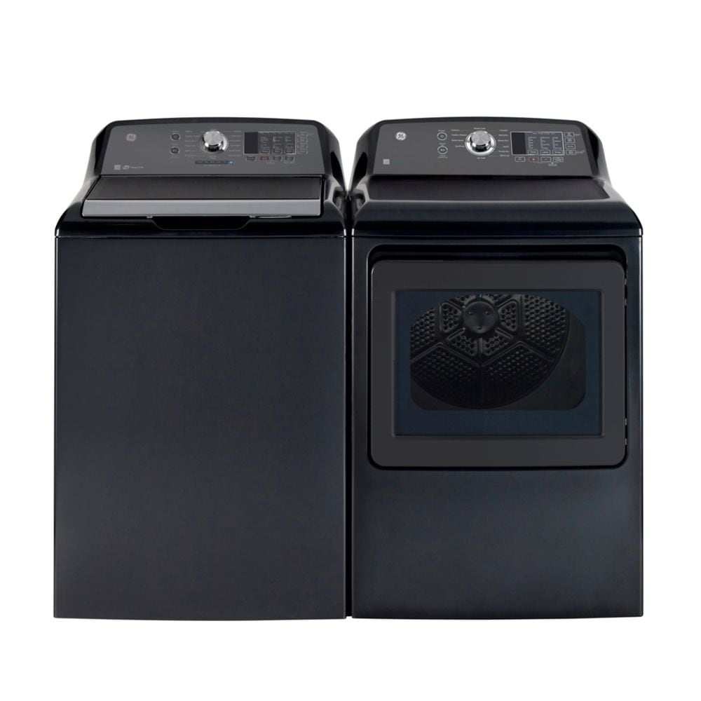 GE 27 Inch Top Load Washer with 5.3 cu. ft. Capacity, Diamond Grey - GTW680BMRDG
