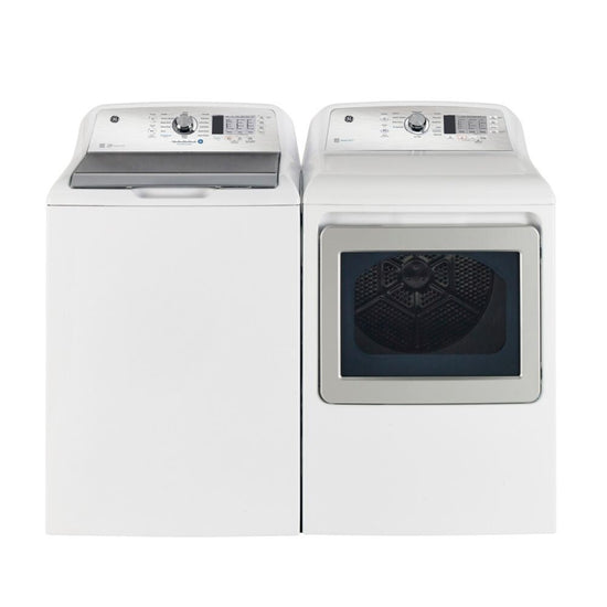GE 7.4 cu. ft. Top Load Electric Dryer, White - GTD65EBMRWS