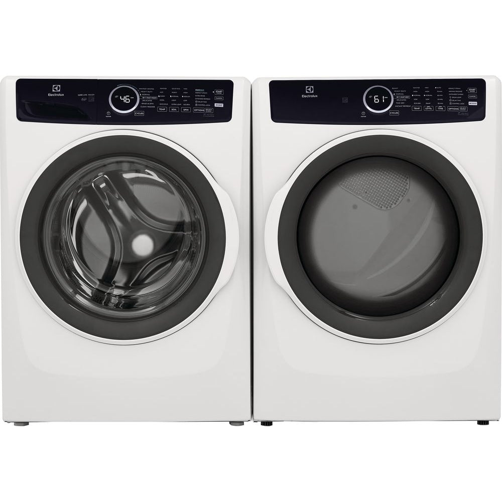 Electrolux 8.0 cu. ft. Front Load Electric Dryer in White with Luxury-Quiet Sound System - ELFE743CAW