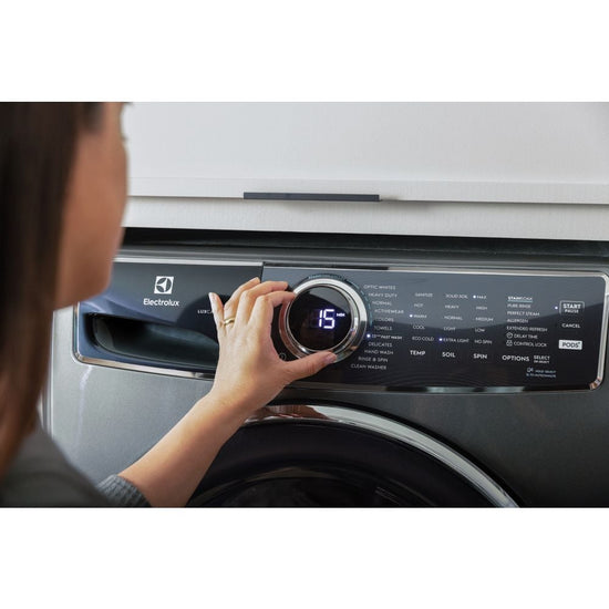 Electrolux 5.2 Cu. Ft. Front Load Washer, Titanium - ELFW7637AT