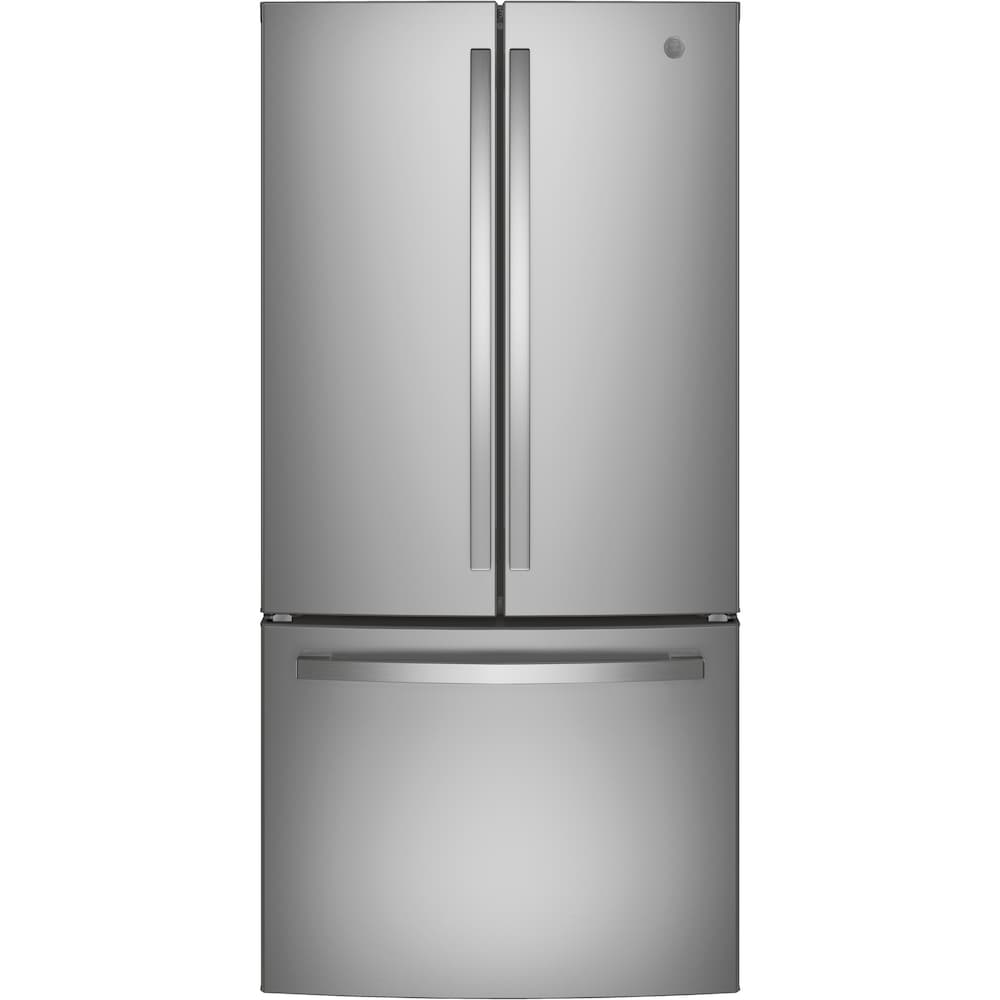 GE 33 Inch French Door Refrigerator, Counter Depth 18.6 cu. ft. - GWE19JYLFS