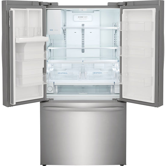 Frigidaire 36 Inch French Door Refrigerator with 27.8 Cu. Ft. Capacity, Stainless Steel - FRFS2823AS