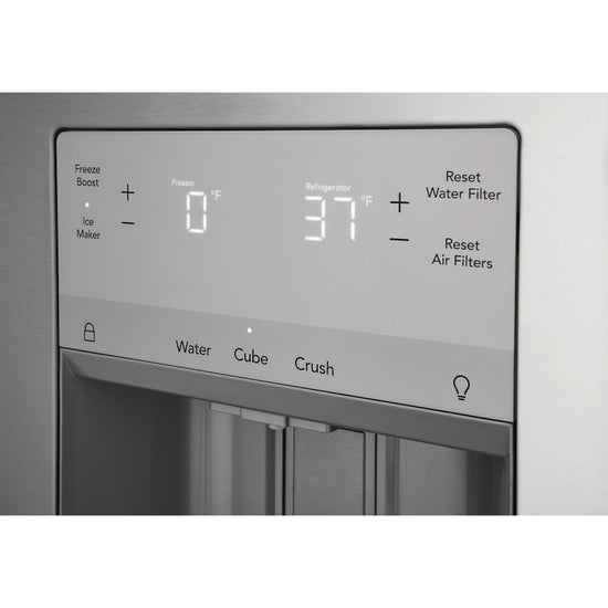 Frigidaire 36 Inch French Door Refrigerator with 27.8 Cu. Ft. Capacity, Stainless Steel - FRFS2823AS