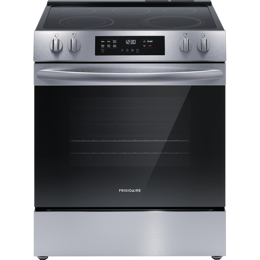 Frigidaire 5.3 Cu. Ft. Electric Range with EvenTemp Element and Five-Element Cooktop - FCFE306CAS