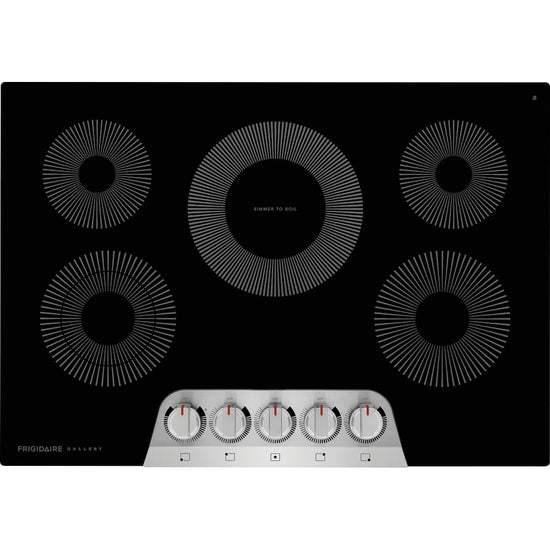 Frigidaire 30 Inch Electric Cooktop, 5 Elements, Stainless Steel - GCCE3070AS
