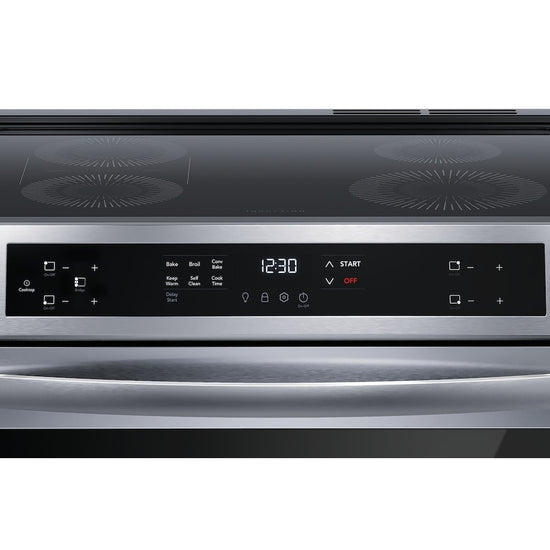 Frigidaire 30 Inch Induction Range, Stainless Steel - FCFI308CAS