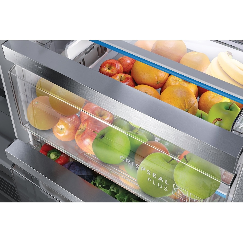 Frigidaire Professional 36 Inch Counter-Depth Side-by-Side Refrigerator, Stainless Steel - PRSC2222AF