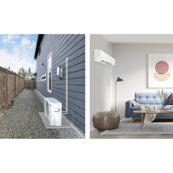 Danby 18,000 BTU Mini-Split Air Conditioner with Heat Pump - DAS180EAQHWDB