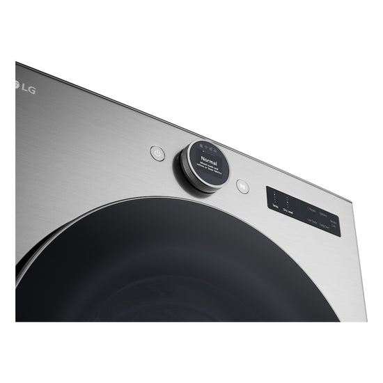 LG 7.4 cu. ft. Front Load Gas Dryer, Graphite Steel - DLGX5501V