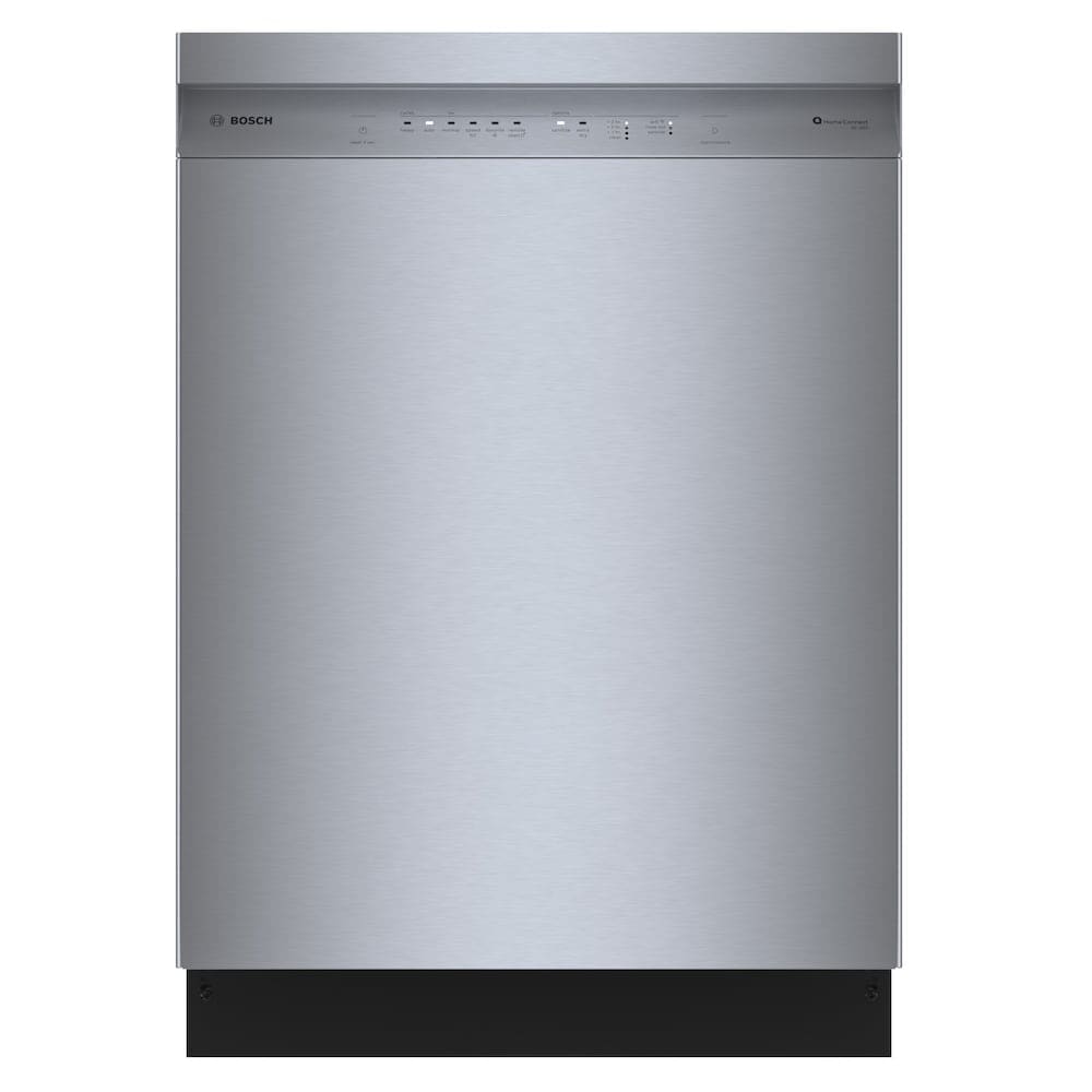 Bosch 100 Premium Series 24-Inch Smart Built-In Dishwasher, Stainless Steel - SHE5AE75N