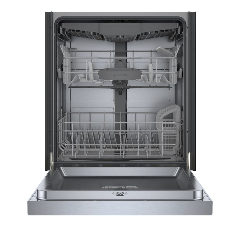 Bosch 100 Premium Series 24-Inch Smart Built-In Dishwasher, Stainless Steel - SHE5AE75N
