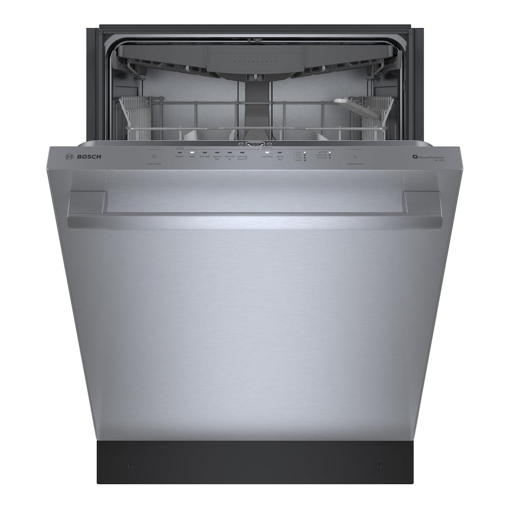 Bosch 300 Series 24 Inch Smart Built-In Dishwasher, Stainless Steel - SHX53CM5N