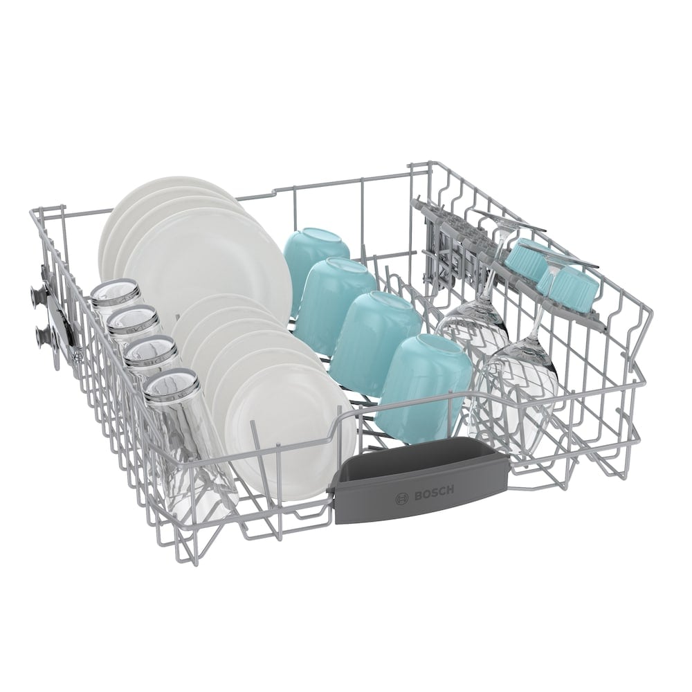 Bosch 300 Series 24 Inch Smart Built-In Dishwasher, Stainless Steel - SHX53CM5N