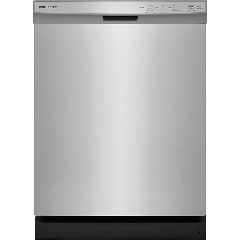 Frigidaire 24 Inch Built-In Dishwasher with 3 Spray Arms, Stainless Steel - FDPC4314AS