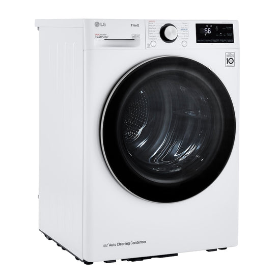 LG 24 Inch Ventless Heat Pump Electric Dryer, White - DLHC1455W