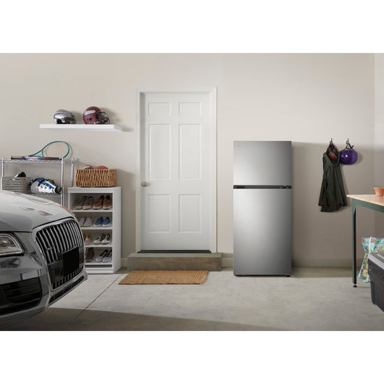 LG 28 Inch Top Freezer Refrigerator with 18 cu. ft. Capacity, Stainless Steel - LT18S2100S