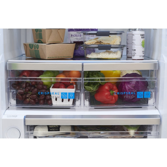 Frigidaire Gallery 30 Inch French Door Refrigerator with Internal Water Dispenser, Stainless Steel - GRFN2023AF