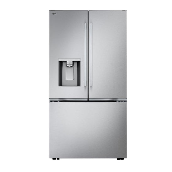 LG 36 Inch French 3-Door Counter-Depth MAX Refrigerator, Stainless Steel - LF24Z6530S