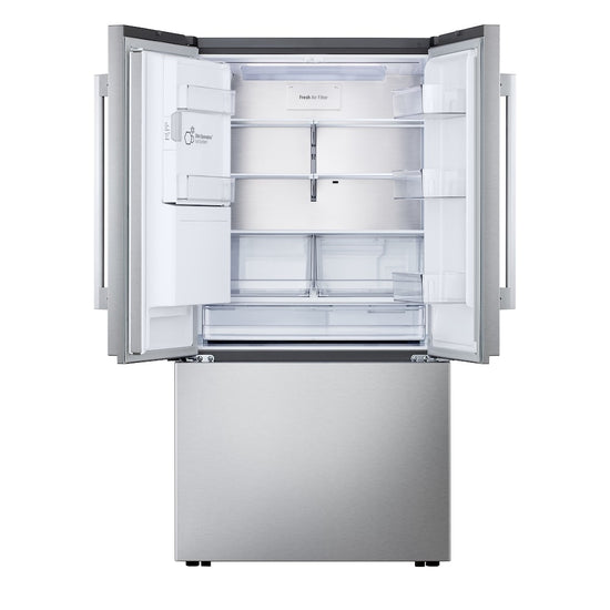 LG 36 Inch French 3-Door Counter-Depth MAX Refrigerator, Stainless Steel - LF24Z6530S