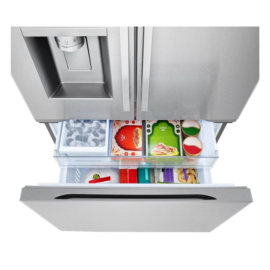 LG 36 Inch French 3-Door Counter-Depth MAX Refrigerator, Stainless Steel - LF24Z6530S