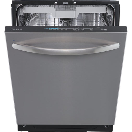 Frigidaire 24 Inch Top Control Dishwasher, Stainless Steel - FDSH4502BF