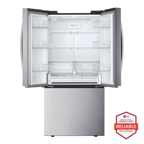 LG 33 Inch French Door Refrigerator, Counter-Depth MAX 21 cu. ft. - LF21G6200S