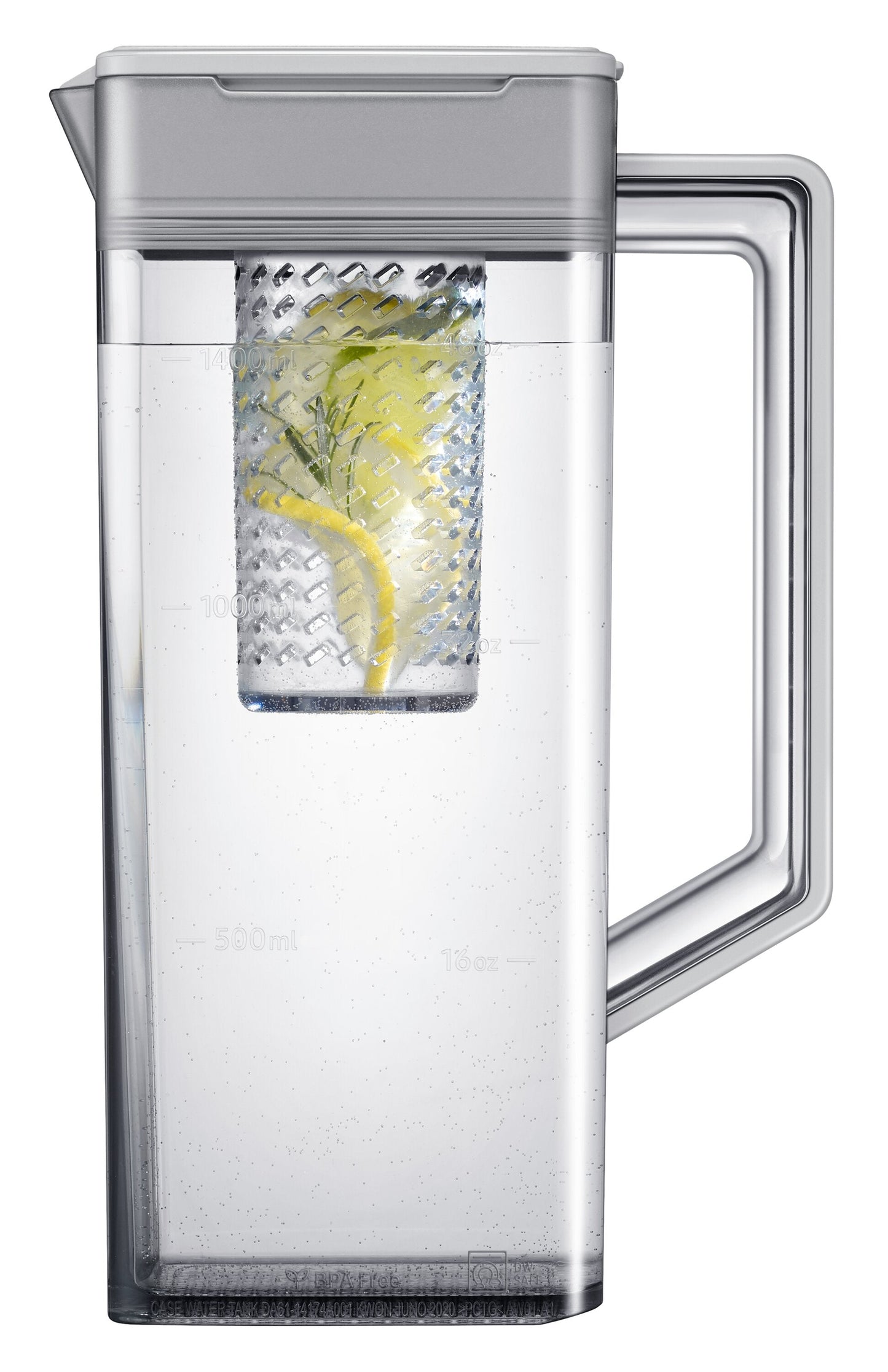 Samsung 36 Inch Counter-Depth Bespoke Refrigerator - Stainless Steel - RF24BB6200QLAA