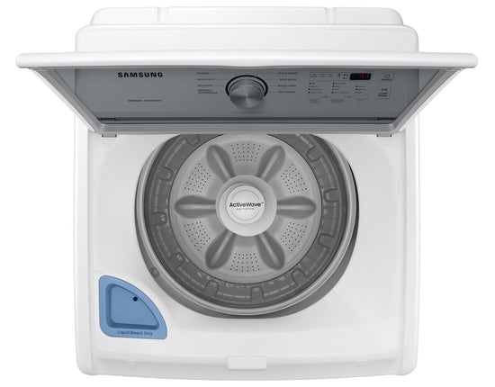 Samsung 5.1 Cu. Ft. Top-Load Washer - WA44A3205AW/A4