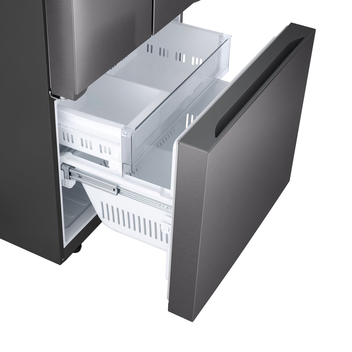 LG 25 Cu. Ft. Smart French-Door Refrigerator with Ice Maker, Black Stainless Steel - LF25S6200D