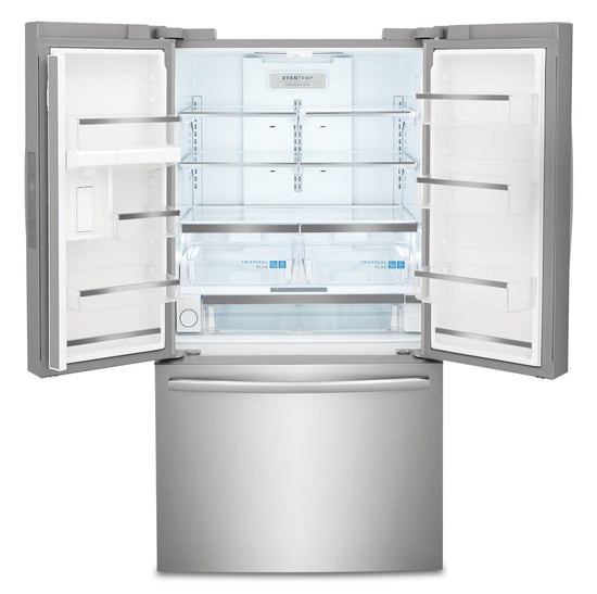 Frigidaire 36 Inch French Door Refrigerator, 28.8 cu. ft., Stainless Steel - GRFN2853AF
