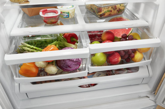 Whirlpool 33 Inch French Door Refrigerator with 22 Cu. Ft. Capacity, Stainless Steel - WRFF5333PZ