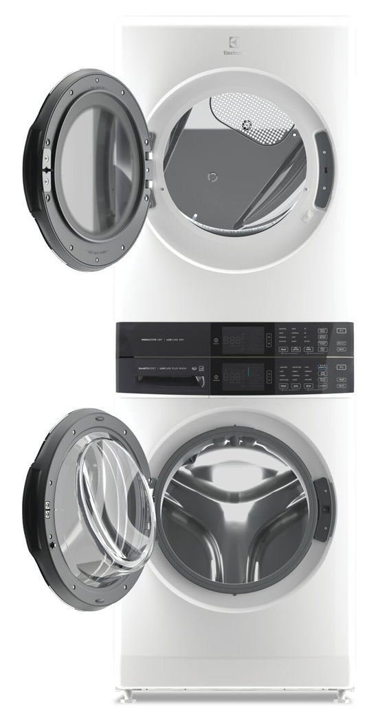 Electrolux 5.2/8.0 Cu. Ft. Front-Load Steam Laundry Tower - ELTE760CAW