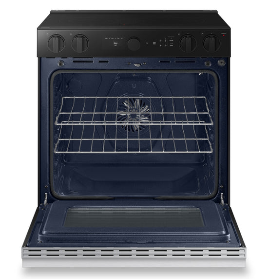 Samsung 30 Inch Slide-In Electric Range with True Convection, 6.3 cu. ft. - NSE6DG8500SRAC