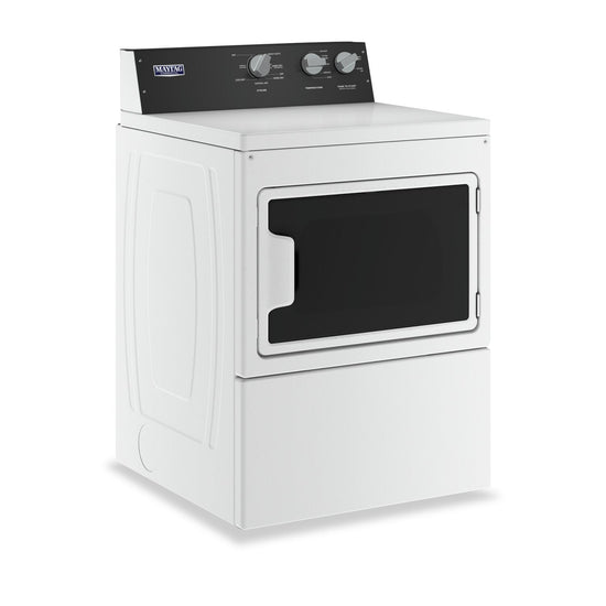 Maytag 7.4 Cu. Ft. Electric Commercial-Grade Residential Dryer, White - YMEDP586GW