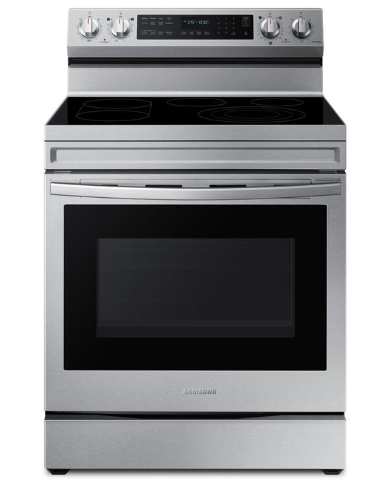 Samsung 30 Inch Freestanding Electric Range with 6.3 Cu. Ft. Capacity - NE63A6711SS/AC